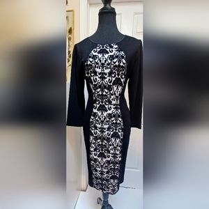 SINGLE Hourglass Patterned Dress